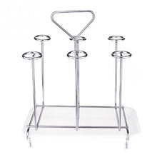 Load image into Gallery viewer, 2 Tiers Dish Drying Rack Holder Basket Plated Iron Home Washing Great Kitchen Sink Dish Drainer Drying Rack Organizer