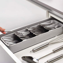 Load image into Gallery viewer, practical Drawer Organizer Tray Spoon Cutlery Separation Finishing Storage Box Cutlery Organizer kitchen accessories organizer